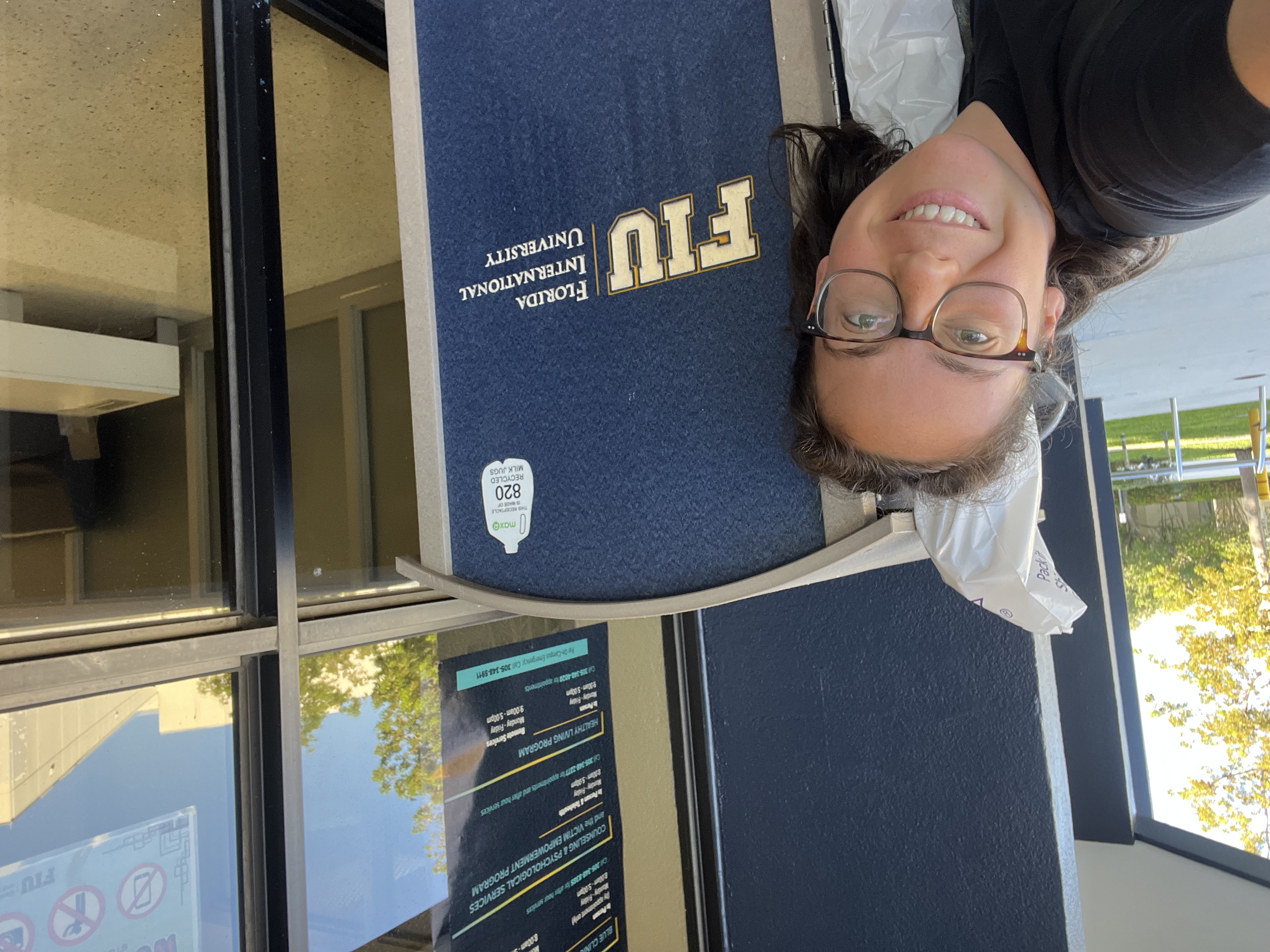 FIU trash can